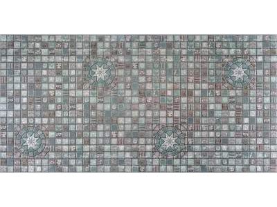 Изображение товара Панель ПВХ мозаика Медальон олива толщ 0,4мм 0,957*480 (30шт/уп) в Миди Лтд