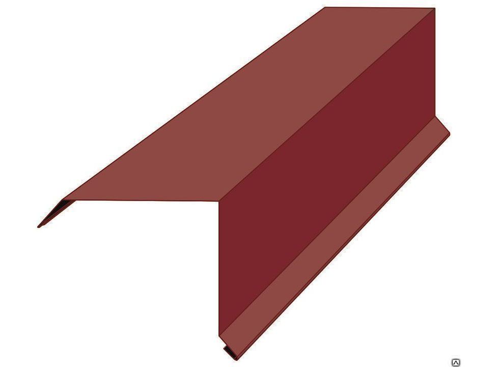 Торцевая планка 90*100*2000мм вишня (RAL 3005) - фото в Миди Лтд Изображение товара Торцевая планка 90*100*2000мм вишня (RAL 3005) в Миди Лтд