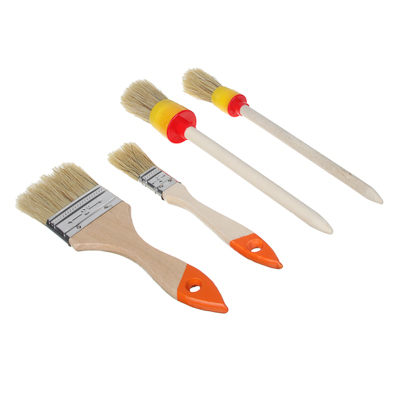 Изображение товара Кисть малярная набор HEADMAN 4шт (24шт/уп) в Миди Лтд