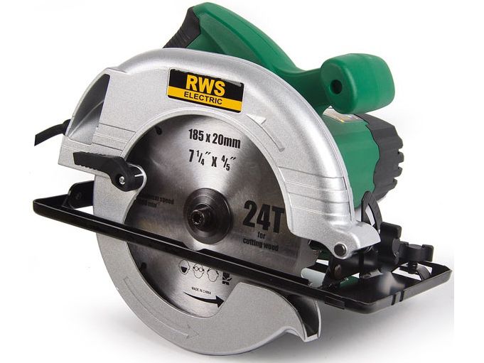 Пила циркулярная RWS ЦП-185/1400 (диск 185мм, 1400Вт) - фото в Миди Лтд Изображение товара Пила циркулярная RWS ЦП-185/1400 (диск 185мм, 1400Вт) в Миди Лтд