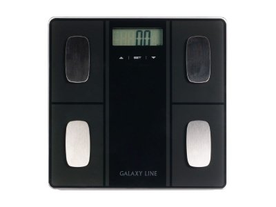 Изображение товара Весы напольные электронные GALAXY LINE GL 4854 максимальная нагрузка 150кг Черная Х в Миди Лтд