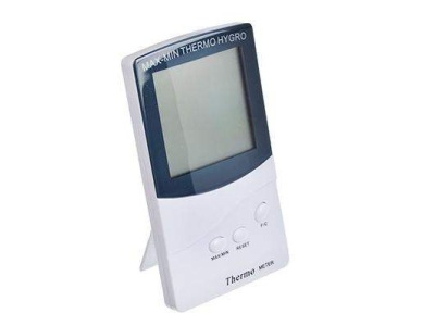 Изображение товара Термометр электронный выносной датчик температуры, влажность, 12.5х7см, пластик 1хААА INBLOOM в Миди Лтд