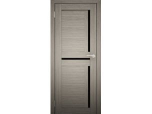 Полотно дверное ПО стекло черное экошпон Лига4 дуб дымчатый 900 - фото в Миди Лтд Изображение товара Полотно дверное ПО стекло черное экошпон Лига4 дуб дымчатый 900 в Миди Лтд