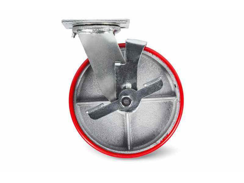 Колесо большегрузное поворотн. тормоз PU (SCpb 55) 125мм - фото в Миди Лтд Изображение товара Колесо большегрузное поворотн. тормоз PU (SCpb 55) 125мм в Миди Лтд