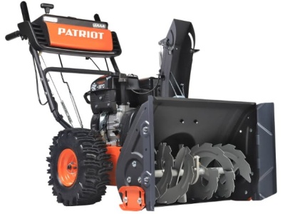 Снегоуборщик PATRIOT СИБИРЬ 57 7л.с. (бензиновый) - фото в Миди Лтд Изображение товара Снегоуборщик PATRIOT СИБИРЬ 57 7л.с. (бензиновый) в Миди Лтд