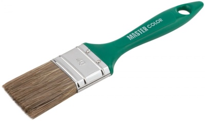 Кисть флейцевая толщ 11 мм натур щет нерж обжим пласт руч шир 40 мм - фото в Миди Лтд Изображение товара Кисть флейцевая толщ 11 мм натур щет нерж обжим пласт руч шир 40 мм в Миди Лтд