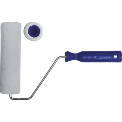 Валик велюровый д 40*48 мм бюгель 6 мм ворс 4 мм белый 180 мм - фото в Миди Лтд Изображение товара Валик велюровый д 40*48 мм бюгель 6 мм ворс 4 мм белый 180 мм в Миди Лтд