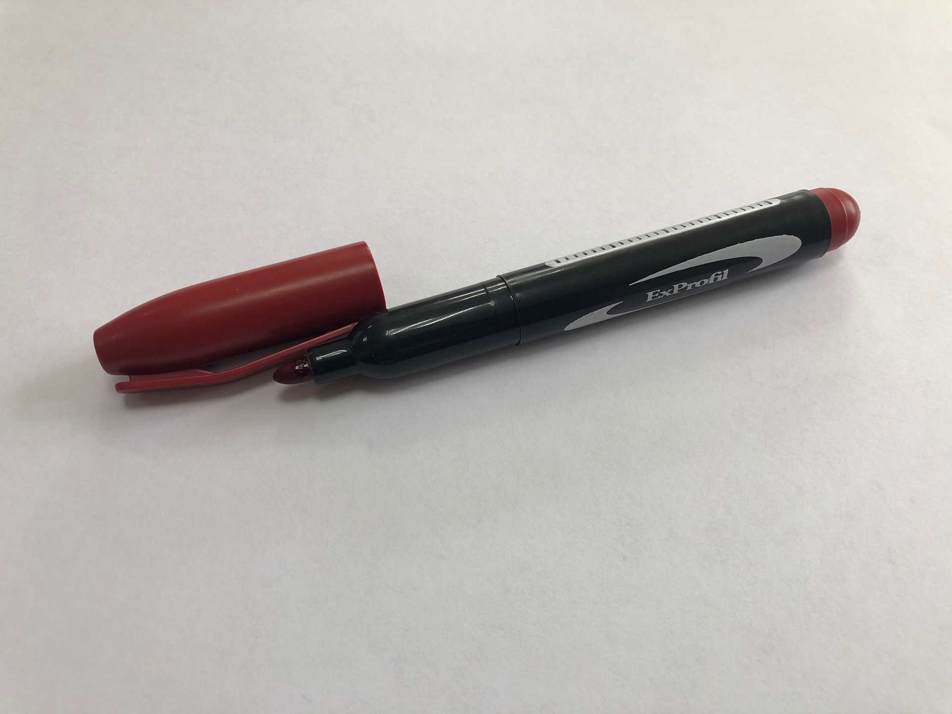 Изображение товара Маркер Перманентный Красный (10шт/уп) в Миди Лтд