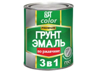 Грунт-эмаль по ржавчине 3в1 ВИТ color белый 20кг ГОСТ Р 51693-2000 (33шт/пал) Х - фото в Миди Лтд Изображение товара Грунт-эмаль по ржавчине 3в1 ВИТ color белый 20кг ГОСТ Р 51693-2000 (33шт/пал) Х в Миди Лтд
