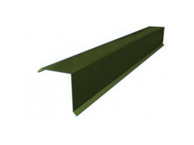 Изображение товара Торцевая планка 90*100*2000мм зеленый мох (RAL 6005) в Миди Лтд