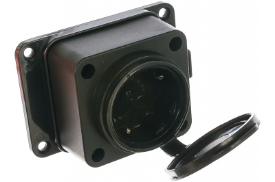 Розетка 1 местная каучук с/з 16А 250В IP44 - фото в Миди Лтд Изображение товара Розетка 1 местная каучук с/з 16А 250В IP44 в Миди Лтд