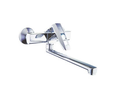 Смеситель для кухни настенный NOF12-A ZEGOR - фото в Миди Лтд Изображение товара Смеситель для кухни настенный NOF12-A ZEGOR в Миди Лтд