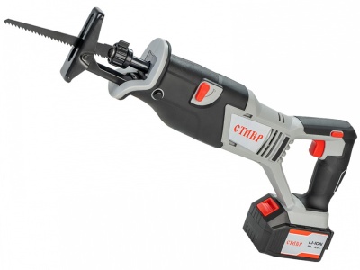 Пила сабельная аккумуляторная Ставр ПСА-110/20  20V - фото в Миди Лтд Изображение товара Пила сабельная аккумуляторная Ставр ПСА-110/20  20V в Миди Лтд