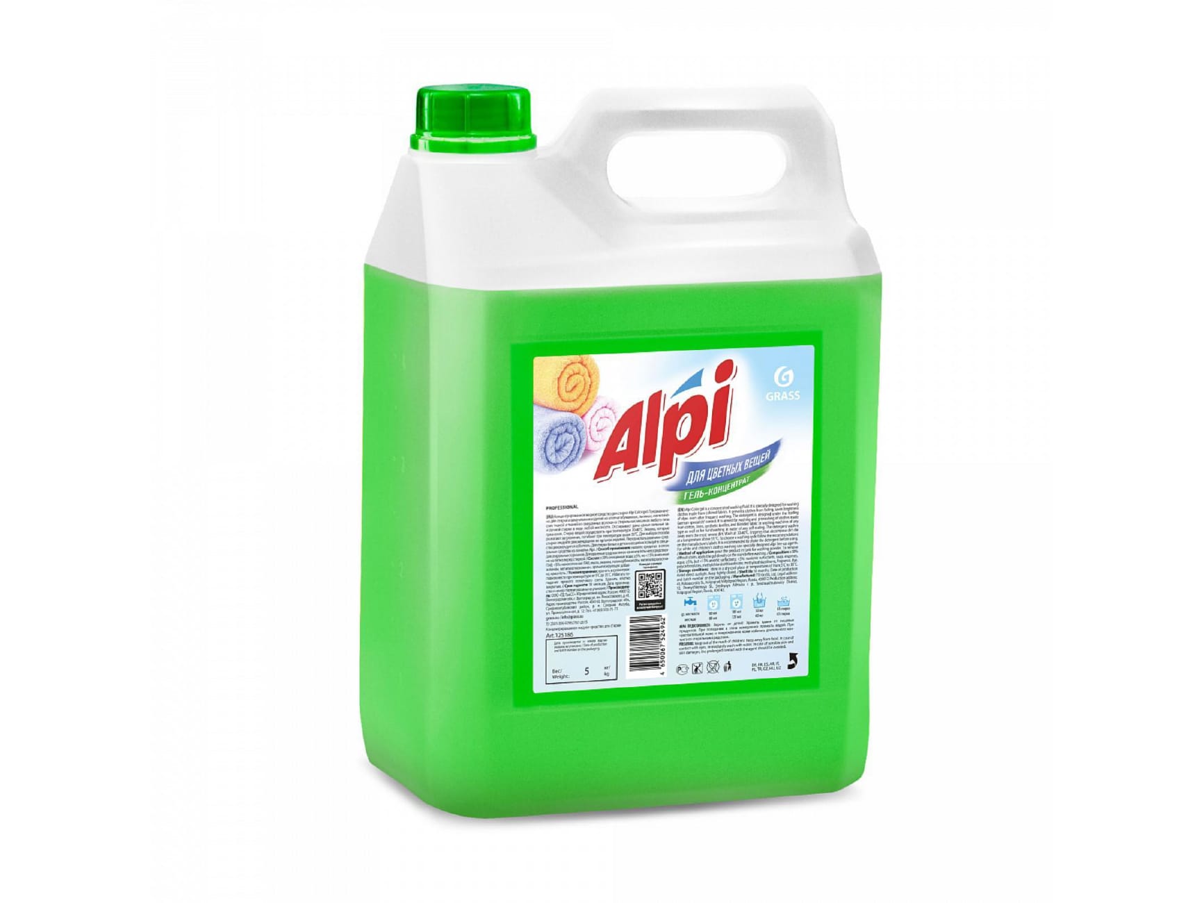 Средство для стирки жидкое концентрированное Alpi Color gel 2,5л  - фото в Миди Лтд Изображение товара Средство для стирки жидкое концентрированное Alpi Color gel 2,5л  в Миди Лтд