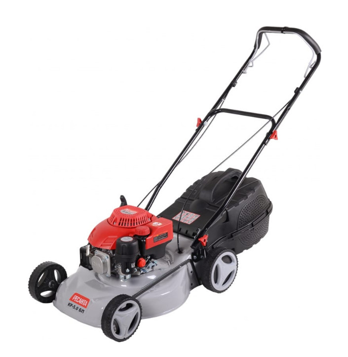 Газонокосилка бензиновая Ресанта КР-5.0 БП - фото в Миди Лтд Изображение товара Газонокосилка бензиновая Ресанта КР-5.0 БП в Миди Лтд