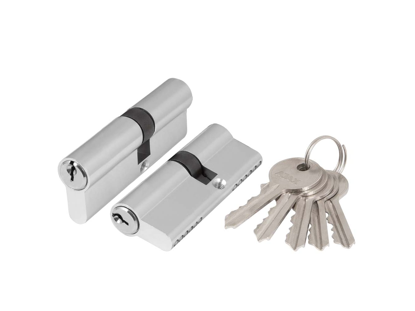 Цилиндр. механизм AZ1000Key90 (30+10+50) CP хром  - фото в Миди Лтд Изображение товара Цилиндр. механизм AZ1000Key90 (30+10+50) CP хром  в Миди Лтд