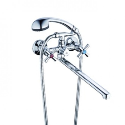 Смеситель для ванны длинный излив DMT7-B ZEGOR - фото в Миди Лтд Изображение товара Смеситель для ванны длинный излив DMT7-B ZEGOR в Миди Лтд