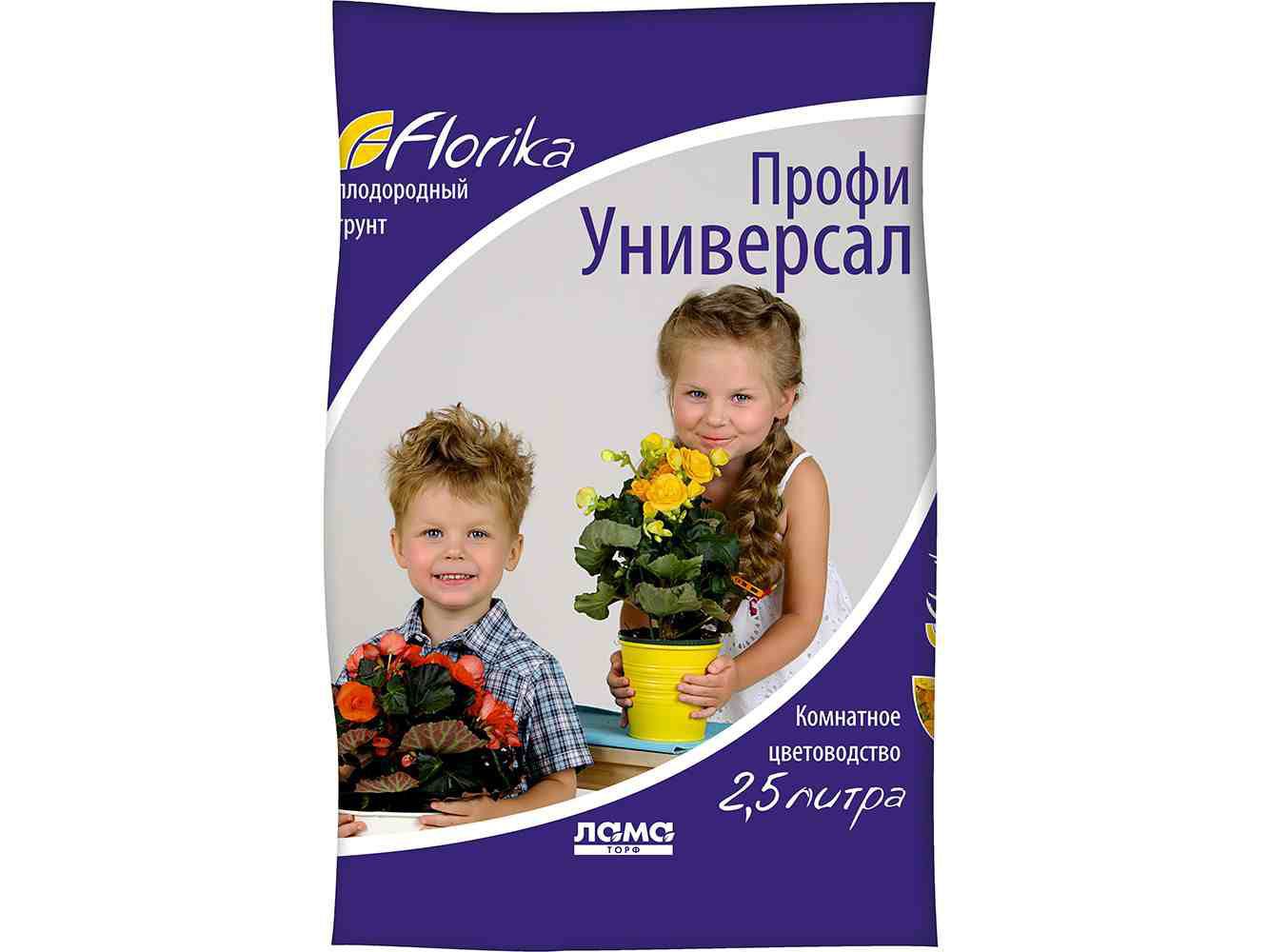 Грунт ПРОФИ УНИВЕРСАЛ Флорика 2,5л - фото в Миди Лтд Изображение товара Грунт ПРОФИ УНИВЕРСАЛ Флорика 2,5л в Миди Лтд