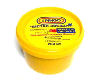 Паста для рук "Чистая звезда" удал.краску,мазут,бензин/банка/200мл  - фото в Миди Лтд Изображение товара Паста для рук "Чистая звезда" удал.краску,мазут,бензин/банка/200мл  в Миди Лтд