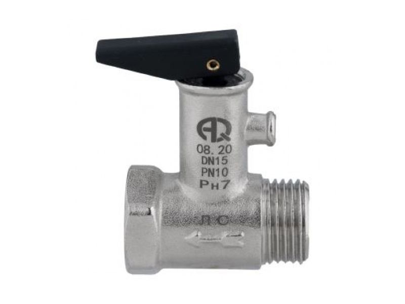 Изображение товара Клапан предохранительный для бойлера 1/2" в Миди Лтд