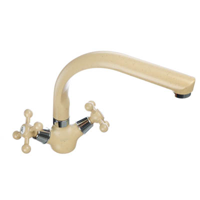 Смеситель для кухни СоюзКран поворотный излив 25см керам кран-буксы 1/2 беж цинк     Х - фото в Миди Лтд Изображение товара Смеситель для кухни СоюзКран поворотный излив 25см керам кран-буксы 1/2 беж цинк     Х в Миди Лтд