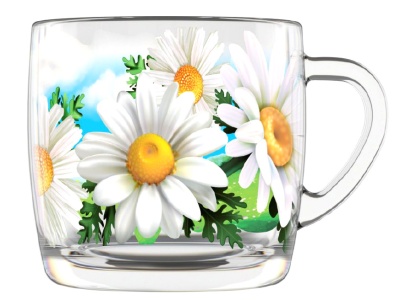 Изображение товара Кружка для чая Ромашковое поле 300мл (12шт/уп) в Миди Лтд