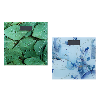 Изображение товара Весы напольные электронные NATURE STYLE ЖК-дисплей 28*28*0,5см максимальная нагрузка 180кг     ХХ в Миди Лтд