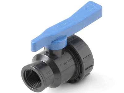 Кран шаровый G1 2-ходовой BP-HP пластик - фото в Миди Лтд Изображение товара Кран шаровый G1 2-ходовой BP-HP пластик в Миди Лтд