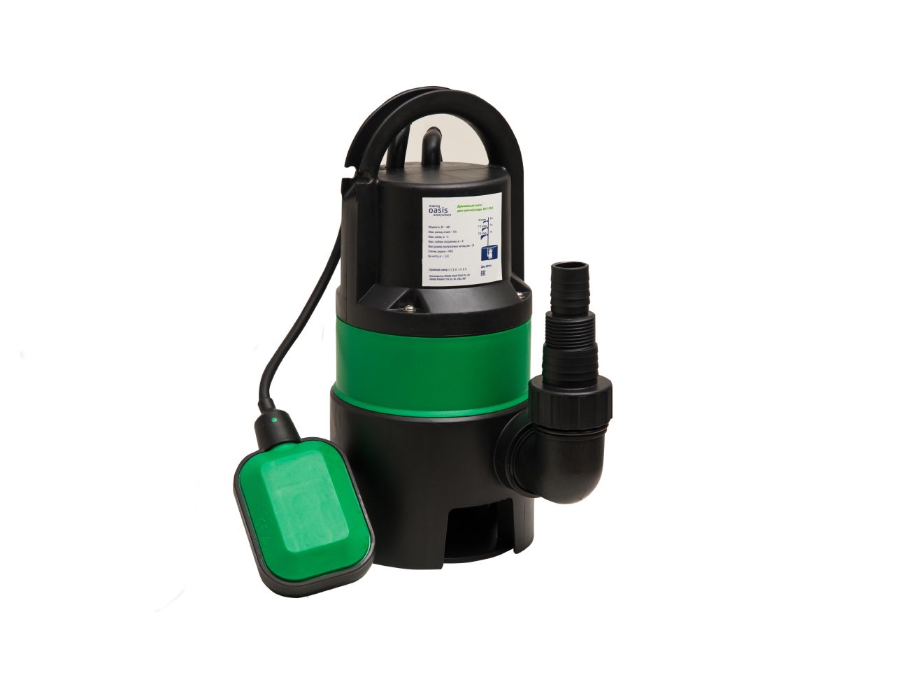 Изображение товара Насос дренажный OASIS DN250/10 (для грязной воды) в Миди Лтд