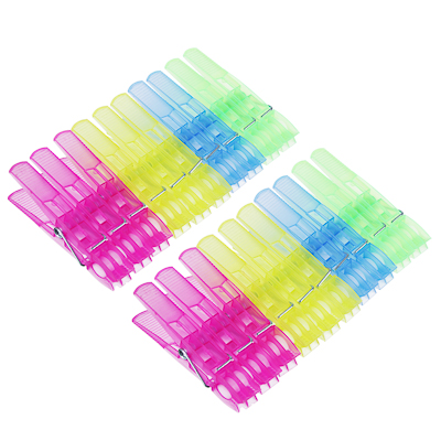 Набор прищепок 4 цвета пластик+металл (20шт/уп) VETTA - фото в Миди Лтд Изображение товара Набор прищепок 4 цвета пластик+металл (20шт/уп) VETTA в Миди Лтд