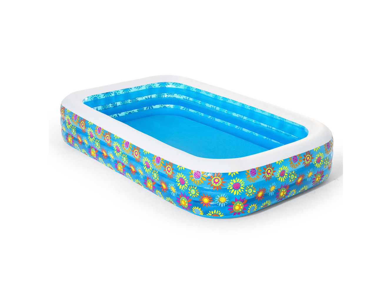 Бассейн надувной прямоугольный Подводный мир BESTWAY 305*183*56см 1161л 54121 - фото в Миди Лтд Изображение товара Бассейн надувной прямоугольный Подводный мир BESTWAY 305*183*56см 1161л 54121 в Миди Лтд