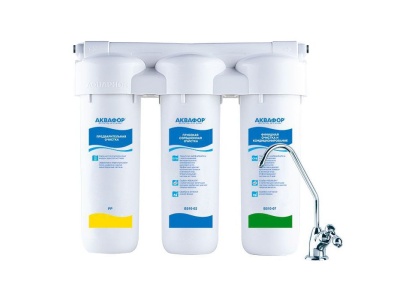 Водоочиститель Аквафор Трио норма - фото в Миди Лтд Изображение товара Водоочиститель Аквафор Трио норма в Миди Лтд