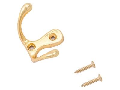 Изображение товара Вешалка-крючок 002 GP золото Стандарт (10шт/уп) в Миди Лтд