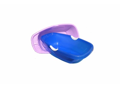 Ванна детская с ручками голубая РР (10шт/уп) - фото в Миди Лтд Изображение товара Ванна детская с ручками голубая РР (10шт/уп) в Миди Лтд