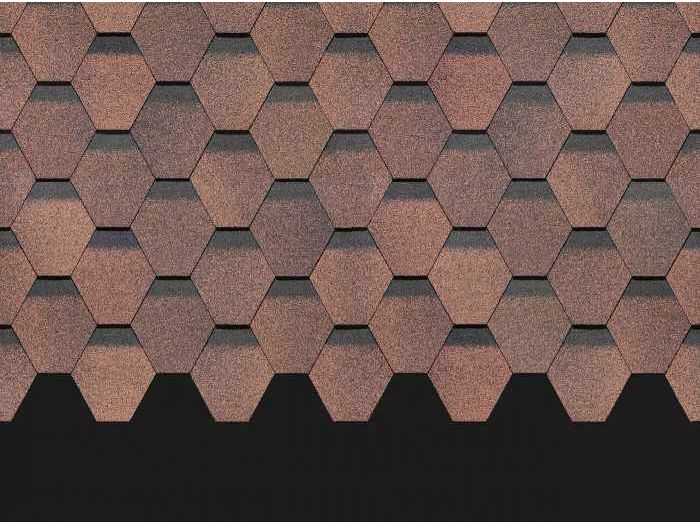 Изображение товара Черепица гибкая битумная DOCKE PIE Premium ШЕФФИЛД 1000*318мм Кофе (3,0м2/уп) в Миди Лтд