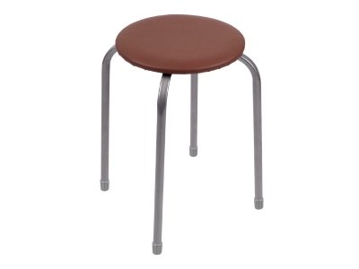 Изображение товара Табурет Эконом NIKA 440х450мм коричневый в Миди Лтд