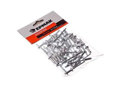 Заклепки ЕРМАК  4х12мм 50шт/уп   ХХ - фото в Миди Лтд Изображение товара Заклепки ЕРМАК  4х12мм 50шт/уп   ХХ в Миди Лтд