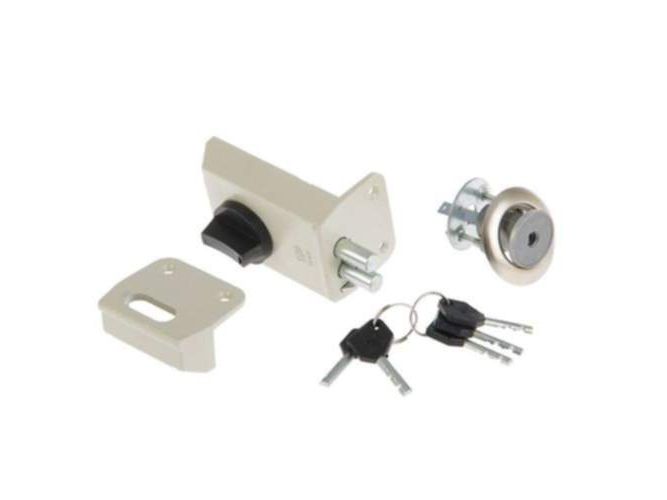 Замок накладной ЗНЗ-А1 с защелкой - фото в Миди Лтд Изображение товара Замок накладной ЗНЗ-А1 с защелкой в Миди Лтд