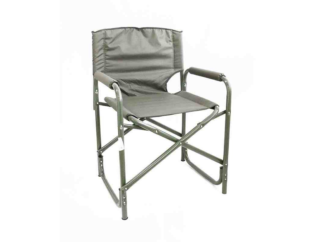 Кресло складное СЛЕДОПЫТ 585х450х825мм сталь 25мм цвет хаки - фото в Миди Лтд Изображение товара Кресло складное СЛЕДОПЫТ 585х450х825мм сталь 25мм цвет хаки в Миди Лтд
