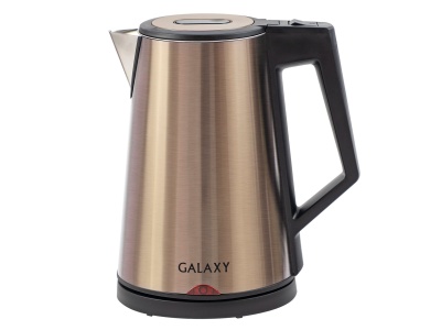 Чайник электрический GALAXY GL 0320 2000Вт 1,7л Золотой - фото в Миди Лтд Изображение товара Чайник электрический GALAXY GL 0320 2000Вт 1,7л Золотой в Миди Лтд