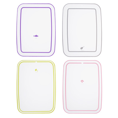 Изображение товара Набор разделочных досок гибких 4шт Малибу 28*21см, пластик SATOSHI (72шт/кор)    ХХ в Миди Лтд