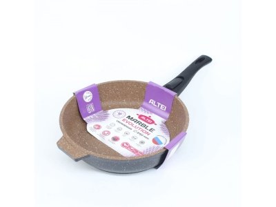 Изображение товара Сковорода  Marble evolution brown 24см АП съемная ручка АЛТЕЙ (10шт/уп) Х в Миди Лтд