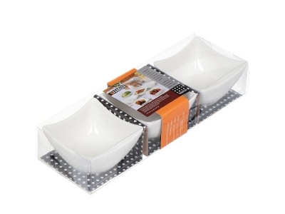 Салатник керамика квадратный 3шт 9,3*5см Daniks Квадрат (48шт/уп) - фото в Миди Лтд Изображение товара Салатник керамика квадратный 3шт 9,3*5см Daniks Квадрат (48шт/уп) в Миди Лтд