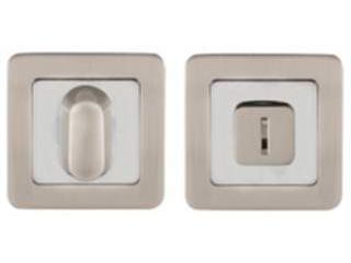 Завертка дверная ВК6 QR SN/CP-3 матовый никель/хром (квадр.) - фото в Миди Лтд Изображение товара Завертка дверная ВК6 QR SN/CP-3 матовый никель/хром (квадр.) в Миди Лтд