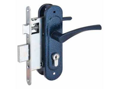 Замок врезной ЗВ4-3.08 синий муар стяжки Птимаш (10шт/уп) - фото в Миди Лтд Изображение товара Замок врезной ЗВ4-3.08 синий муар стяжки Птимаш (10шт/уп) в Миди Лтд