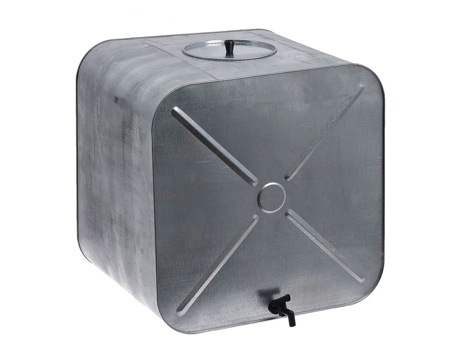 Изображение товара Бак оцинкованный овальный с краном 95л в Миди Лтд