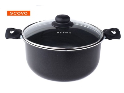 Кастрюля Scovo Consul 18см ст. крышка антипригарное покрытие (4шт/уп) Х - фото в Миди Лтд Изображение товара Кастрюля Scovo Consul 18см ст. крышка антипригарное покрытие (4шт/уп) Х в Миди Лтд
