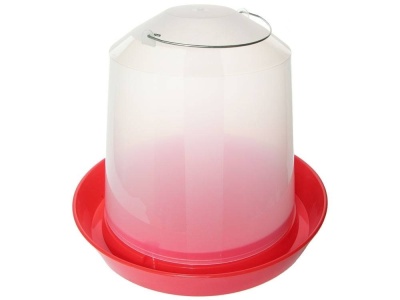 Изображение товара Поилка для птиц 10,0л красная (10шт/уп) в Миди Лтд