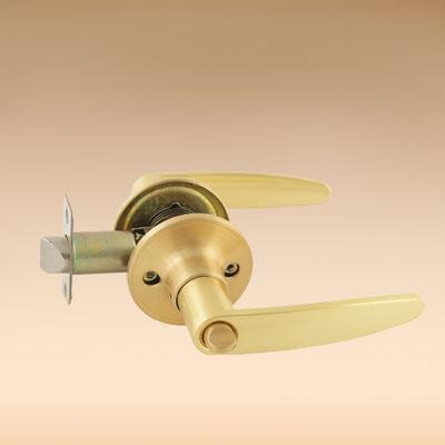 Замок ручка Золото матовое с фиксатором KORAL     ХХ - фото в Миди Лтд Изображение товара Замок ручка Золото матовое с фиксатором KORAL     ХХ в Миди Лтд