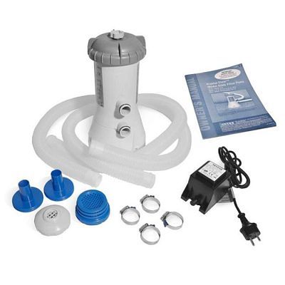 Фильтр-насос для бассейнов INTEX до 457см 2006 л/час 28604 (4шт/кор) - фото в Миди Лтд Изображение товара Фильтр-насос для бассейнов INTEX до 457см 2006 л/час 28604 (4шт/кор) в Миди Лтд